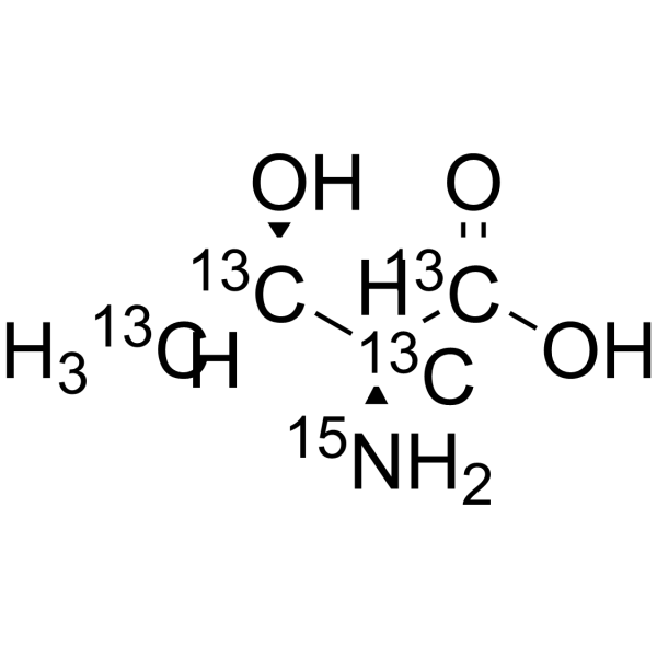 L-Threonine-13C4,15N (L-threonine 13C4,15N) 202468-39-1